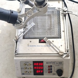 AOYUE Int 866 Complete Repairing System Hot Air Soldering Rework Station 110V