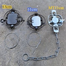 11cm / 13cm Coil Spring Traps Raccoon Fox Nutria Muskrat Mink Rat Hare Trapping 