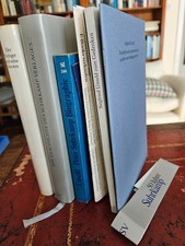 Siegfried Unseld: Bücher, Widmung, handschri...