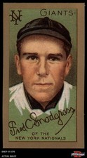 1911 T205 Reprint #178 Fred Snodgrass Giants 8 - NM/MT