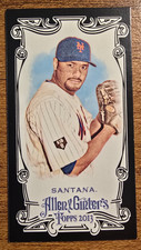 2013 Topps Allen and Ginter Mini Black #325 Johan Santana