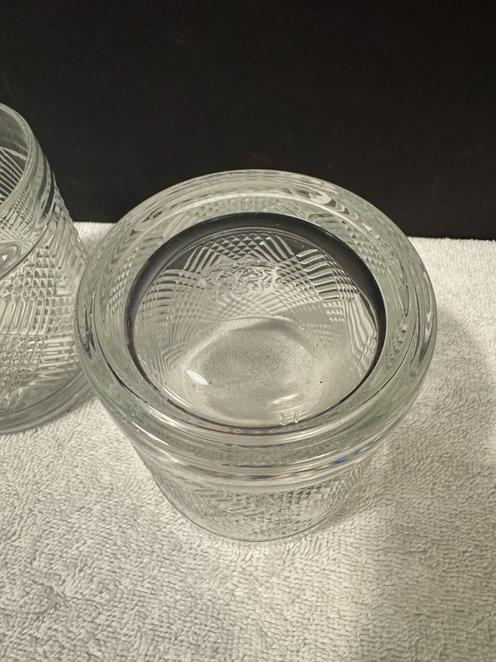 Par Ralph Lauren Safari Lion Crest Doble O Moda Cristal Barware Fecha 1967 Foto 4 de 4