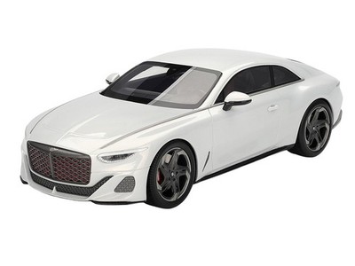 BENTLEY BATUR BONNEVILLE PEARL WHITE 1/18 MODEL CAR BY TOP SPEED TS0671