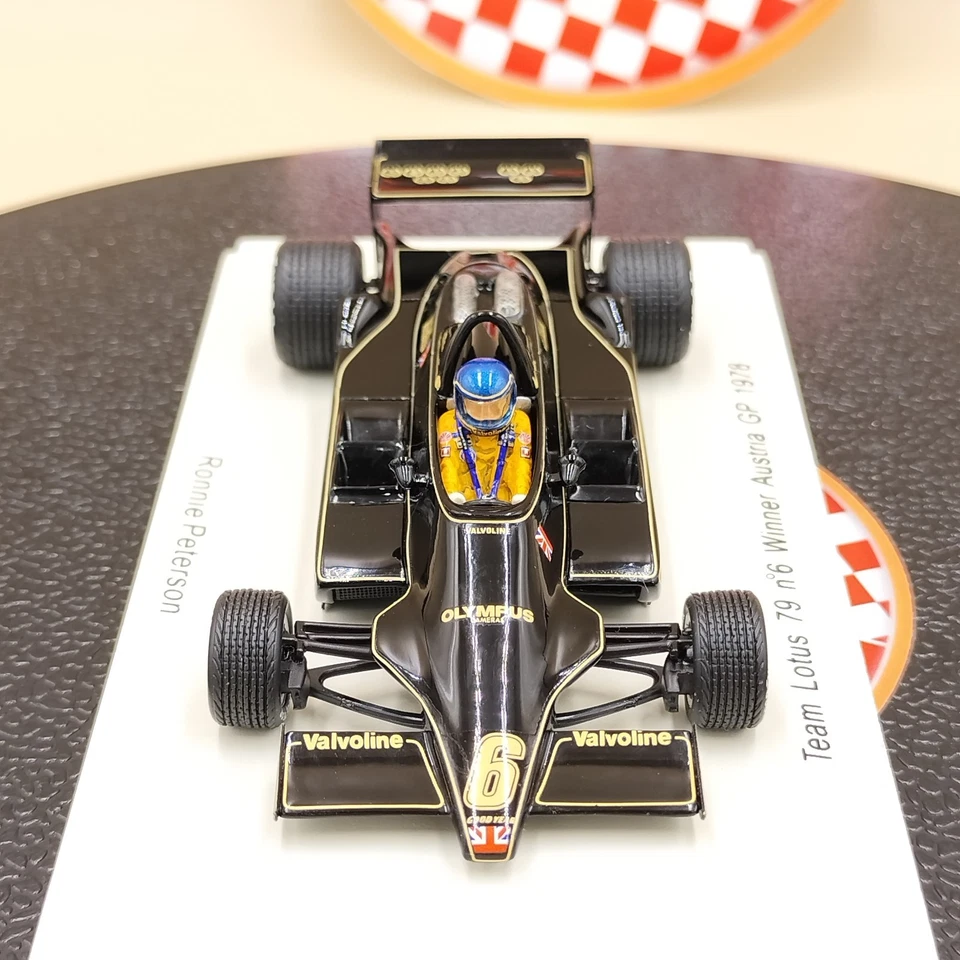 SPARK 1/43 Team Lotus 79 #6 Winner Austria GP 1978 Ronnie Peterson S1849 - Image 3 of 4