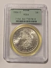 1884-O Morgan Silver Dollar PCGS MS64 OGH Old Green Holder BU $1 #1525