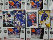 2025-26 Topps NHL Stickers (401-600) Base & Foil COMPLETE YOUR SET - YOU PICK