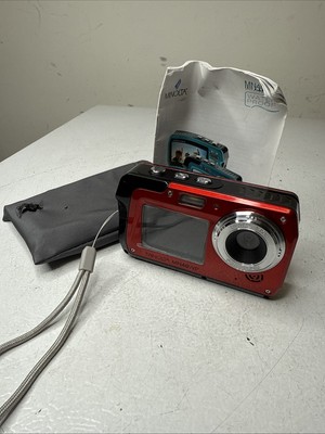 Konica Minolta MN40WP 48.0-Megapixel Waterproof Digital Camera (Red)
