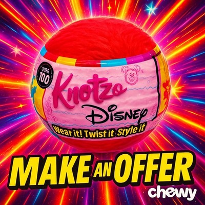 Disney Kutz Hair Twist-It Style Doll Blind Ball Red Hair New Sealed