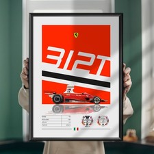 Ferrari 312T, Niki Lauda, Formula 1, Merchandising F1, Poster, Stampa, Wall Art