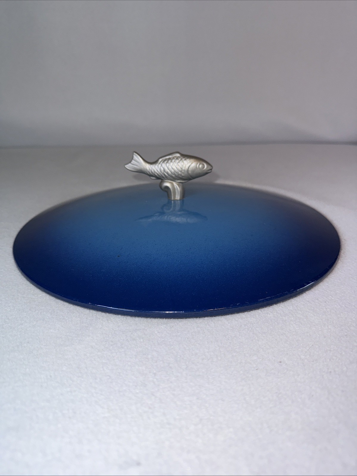 Staub Dark Blue 5 Qt Bouillabaisse Lid Only