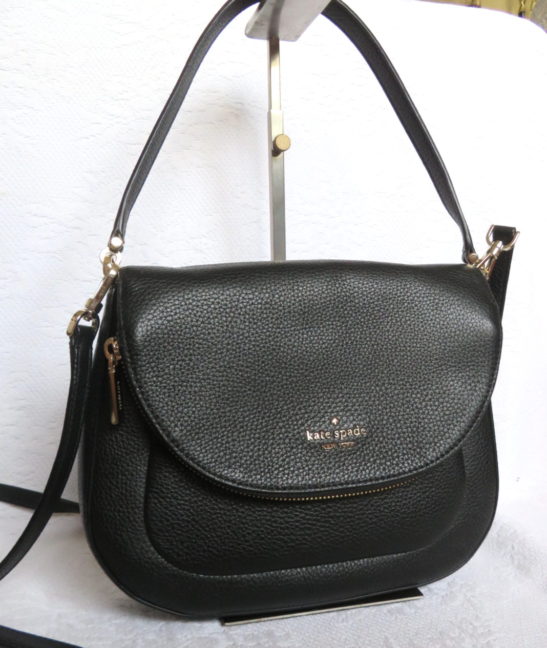 KATE SPADE LEILA MEDIUM FLAT SHOULDER CROSSBODY BAG thumbnail 2