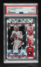 2023 Panini Chronicles Draft Picks Red /149 CJ Stroud #2 PSA 9 MINT o1u
