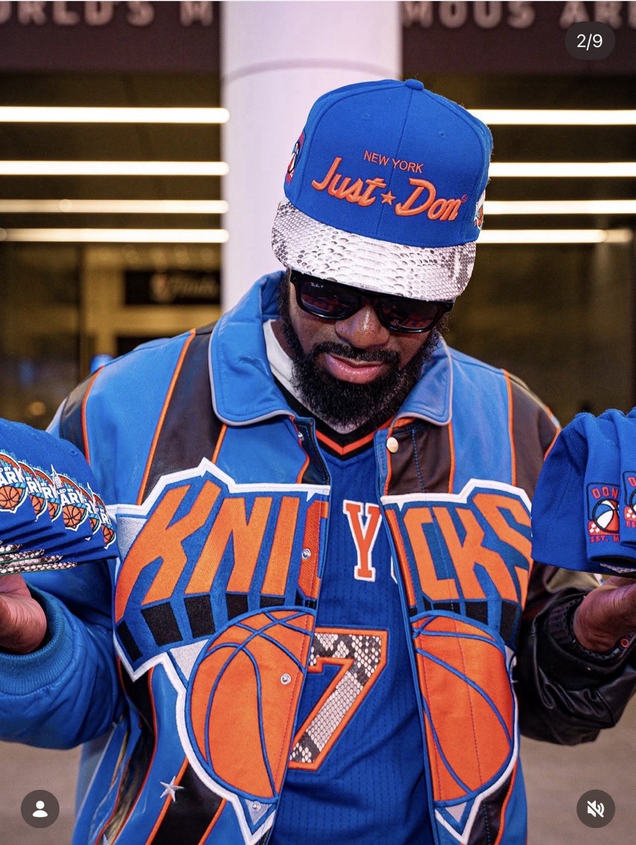 🔥 1 Of 100 Kith Jeff Hamilton New York Knicks Leather Jacket 2XL