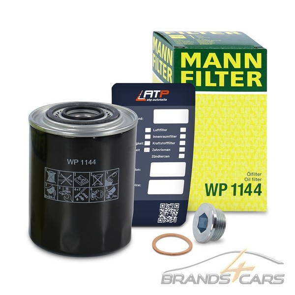 Mann-Filter ÖLFILTER+ÖLABLASS-SCHRAUBE FÜR Fiat Ducato 230 244 2.5 2.8 AB 94-image