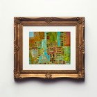Painting Original Abstract Art Matted 11x14 Acrylic Colorful Decor Jimarieart