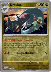 Drakloak 072/131 Prismatic Evolutions Reverse Holo