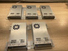 5 Mean Well RSP-320-24 Switching Power Supply,/PREOWNED/JUA2449