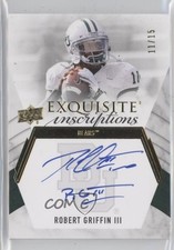 2012 Exquisite Collection Inscriptions /15 Robert Griffin III #EI-RG Auto 1b0
