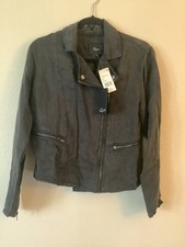 NWT Rails Ladies Moto Jacket Size M Black