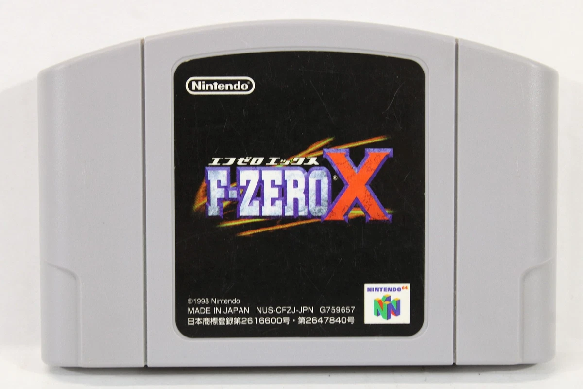F-Zero X Nintendo 64 - Players Choice - Sous Blister Scellé - PAL UKV - Neuf