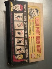 Testrite Deluxe Photo Hobby Outfit 1950s Vintage Developing Printing Kit