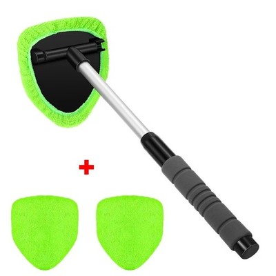 Extendable Windshield Cleaner Tool Car Window Glass Wiper Brush Cleaning Kit  