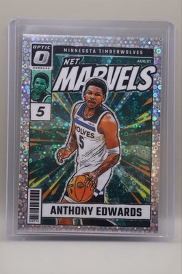 Panini 2024-25 Donruss Optic Net Marvels Prizm #5 Anthony Edwards T-Wolves