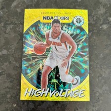 2019-20 Hoops Premium Stock High Voltage Shimmer #17 Devin Booker Phoenix Suns