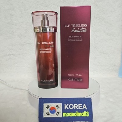 COSMURA 3GF Timeless Evolution Skin Lotion 120ml Anti Aging Hydrating Toner K-Be