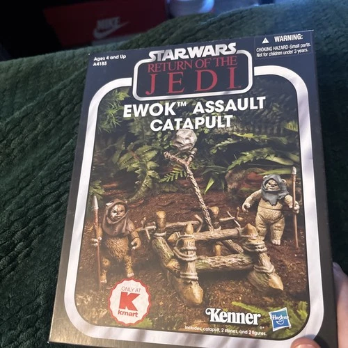 Star Wars Ewok Assault Catapult Set (2013, K-Mart ExcIusive, New, Sealed)