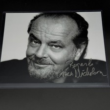 ​JACK NICHOLSON 8x10 Photo Autograph Joker Shining Legend Hand Signed Auto