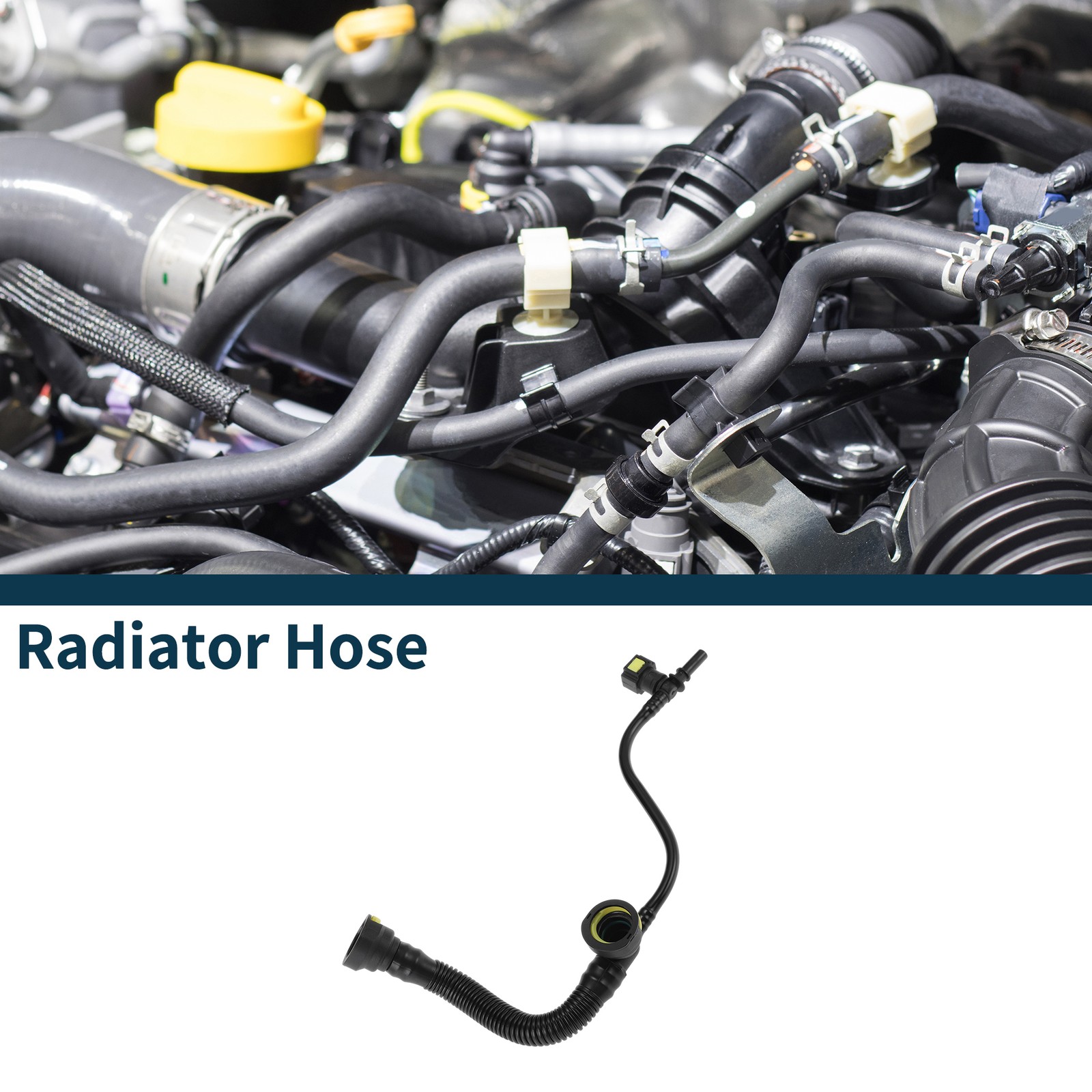 Car Radiator Hose for Peugeot 206 CC (2D) 2000-2007 No.1192.Q7 Ventilation Hose