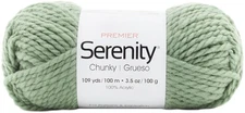 Premier Serenity Chunky Yarn-Moss - 3 Pack