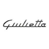 Original Alfa Romeo Schriftzug Heckklappe Giulietta 50510139