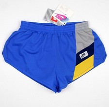 NOS 80s Nike vintage shorts sprinter deadstock nylon track field split OG DS