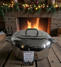 Vintage Wagner Ware Sidney O Magnalite 4265-P Roaster 8 Quart