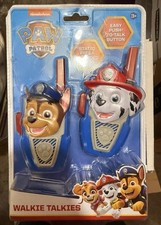PAW PATROL Nickelodeon Walkie Talkies 2-Pack Toy Radios