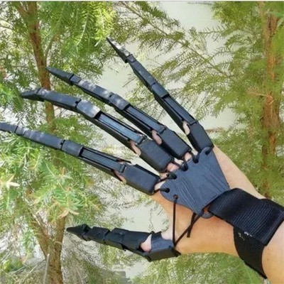 Halloween Gelenk Finger Skelett Hände Requisiten Kunstharz Horror Geist