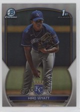 2023 Bowman Draft Chrome Refractor Hiro Wyatt #BDC-80 14dq