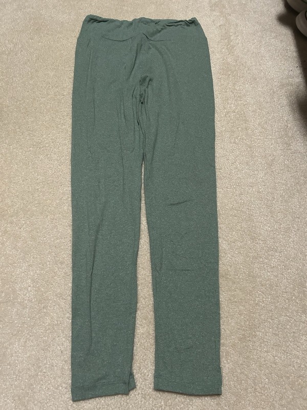 Women’s Lularoe Green One Size Yoga Leggings OS 2-8