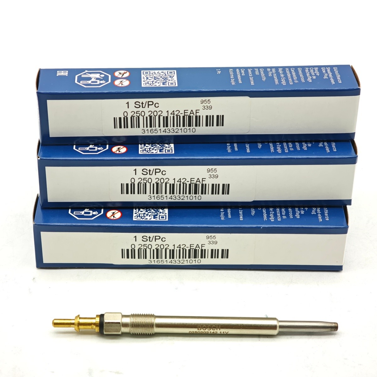 5Pcs 0250202142 Fits For   Dodge Sprinter Freightliner Diesel Glow Plug Set