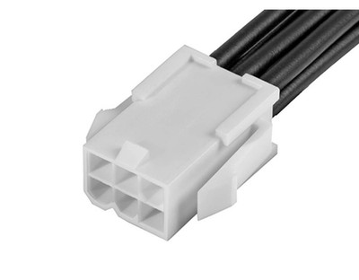 OEM New Molex 2153271061 Mini-Fit Jr 6-Pos 150mm Plug-to-Plug Qty 10