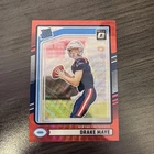 2024 Panini - Rated Rookie Drake Maye #379 Optic Preview Red Wave Prizm (RC)