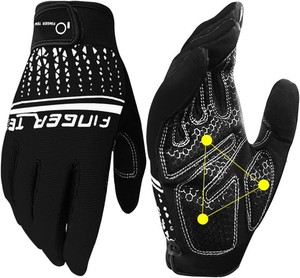 Weight Lifting Gloves with Wrist Support -Touch Screen Full Finger Workout Small