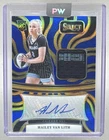 Hailey Van Lith 2025 Panini WNBA Select #2 Blue Prizm Patch RC Rookie Auto /49