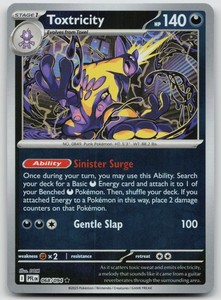 Toxtricity 068/094 Phantasmal Flames Reverse Holo Rare