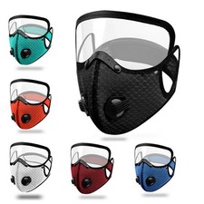 Winter Cycling Face Mask Anti Fog Activated Carbon Dustproof Windproof Warm Bike