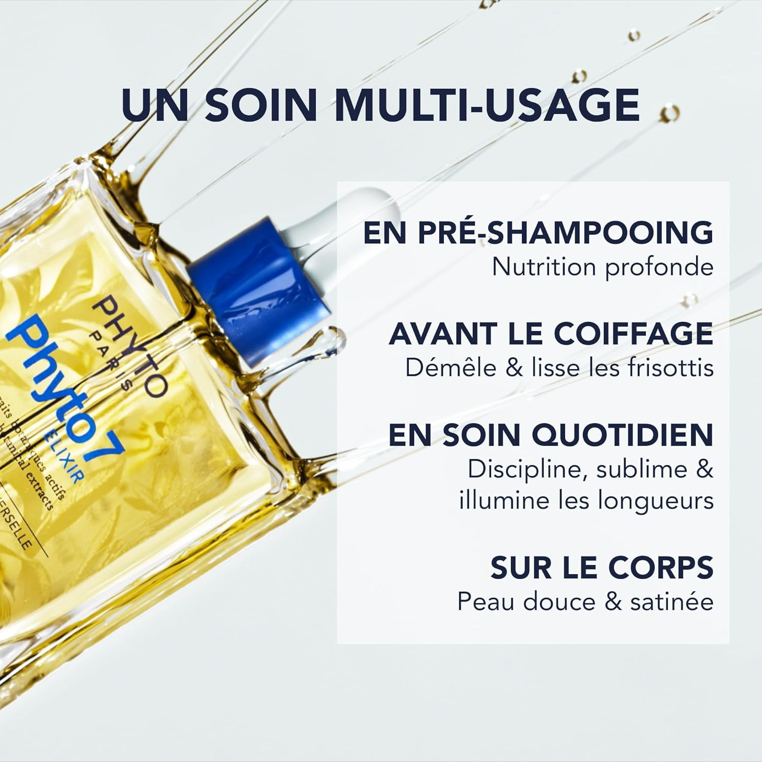 Phyto Paris 7 Olio Sublimante 100ml - Olio per Capelli Secchi e Sottili - 4