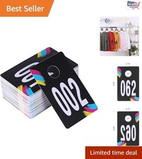 100 Consecutive Mirror Image Number Tags for Facebook Live Sales - 001-100