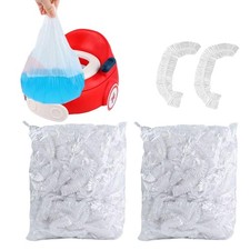 Potty Chair Liners with Elastic, Portable Potty Training Bags, Potty Refill L...
